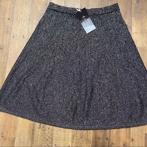 Nanette Lepore Metalic Black/Gold Elastic waist M